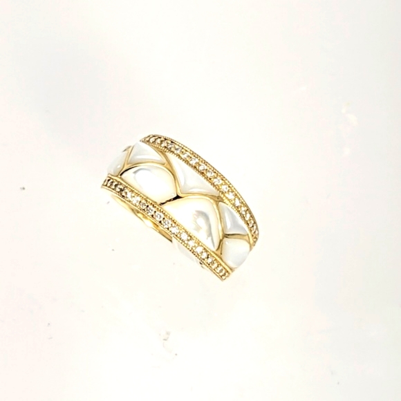 Mother of pearls ring 'Kabana' - Picture 3 of 3